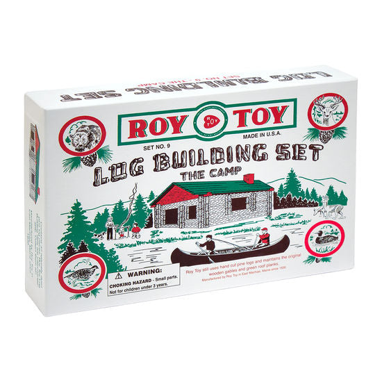 ROY TOY- Mini Box Camp Log Building Set