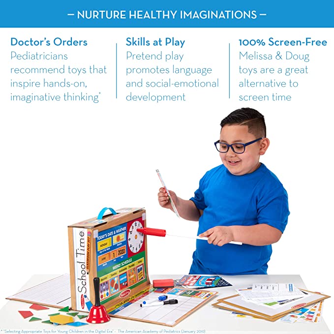 SCHOOL TIME! Classroom Play Set by Melissa and Doug