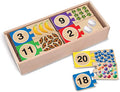 Self Correcting 1-20 NUMBER PUZZLES a learning toy by Melissa and Doug