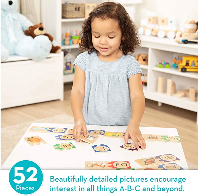 Self Correcting LETTER PUZZLES a learning toy by Melissa and Doug