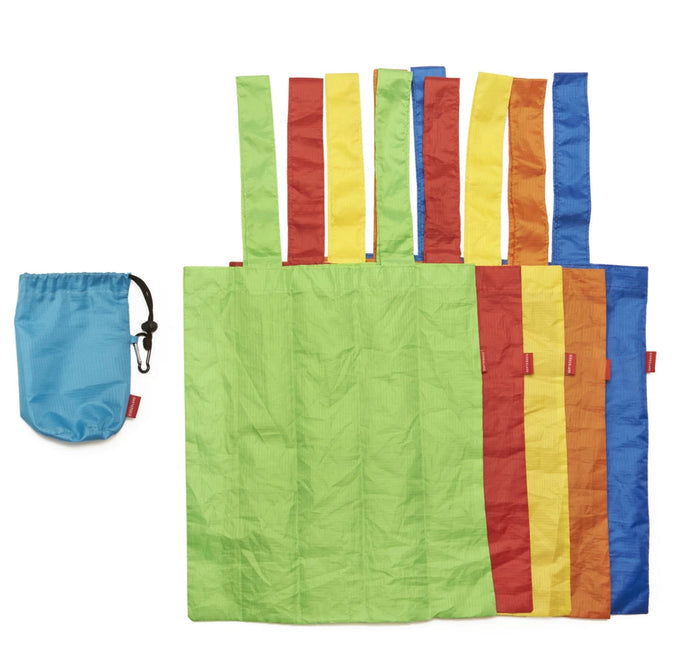 SET OF 5 SHOPPING BAGS - Reusable