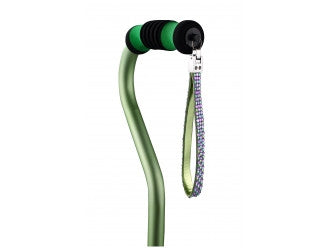 Sky Med Offset Cane with Fashion Strap