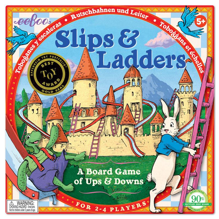 SLIPS & LADDERS Board Game by EeBoo