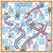 SLIPS & LADDERS Board Game by EeBoo
