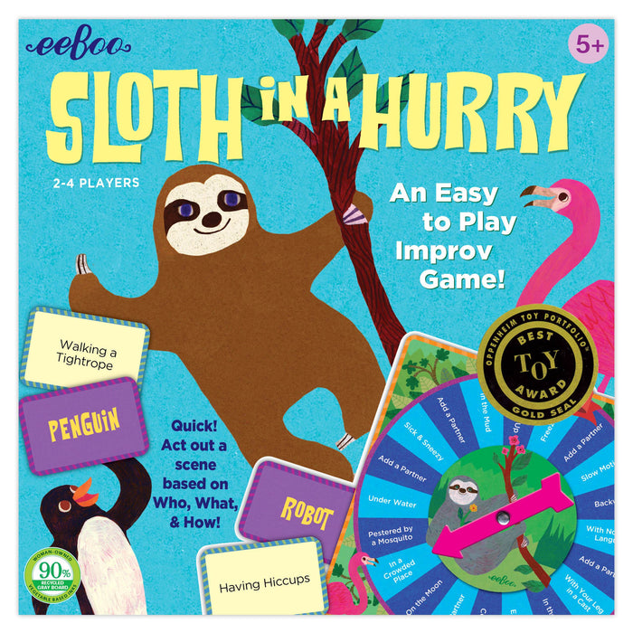 SLOTH in a HURRY Action Game by EeBoo