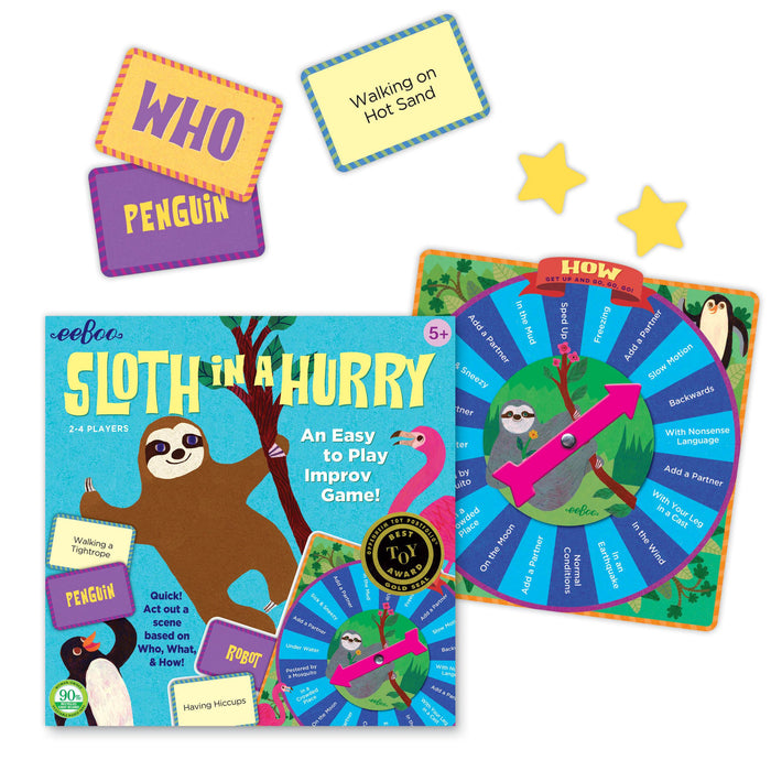 SLOTH in a HURRY Action Game by EeBoo