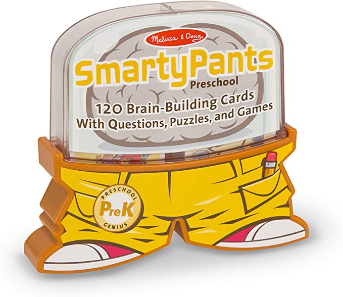 SMARTY PANTS Brain Building Cards- Pre K by Melissa & Doug