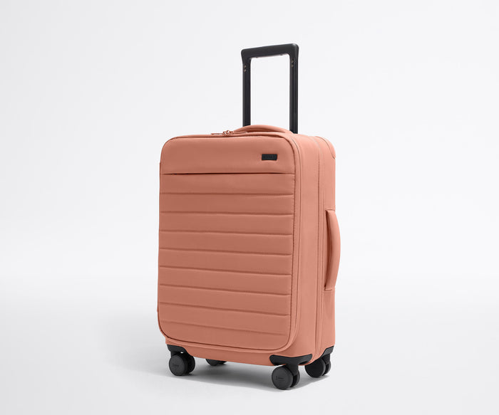 Angled view of the Softside Bigger Carry-On