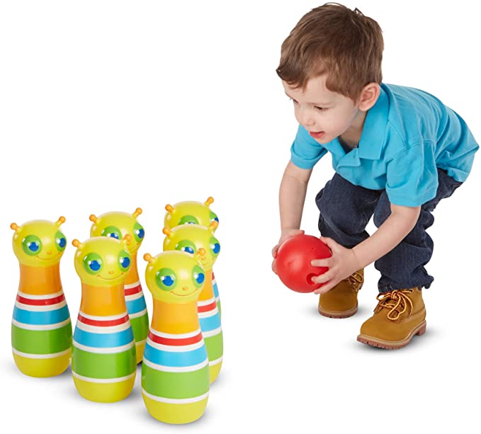 SUNNY PATCH Giddy Buggy BOWLING SET indoor/outdoor by Melissa and Doug