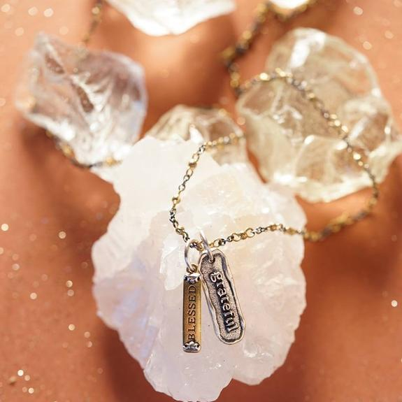 SWEET MISSIVES CHARMS- Brass and Sterling Silver