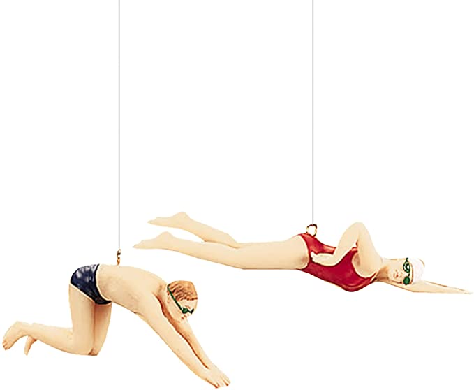 SWIMMER Ornament by GII