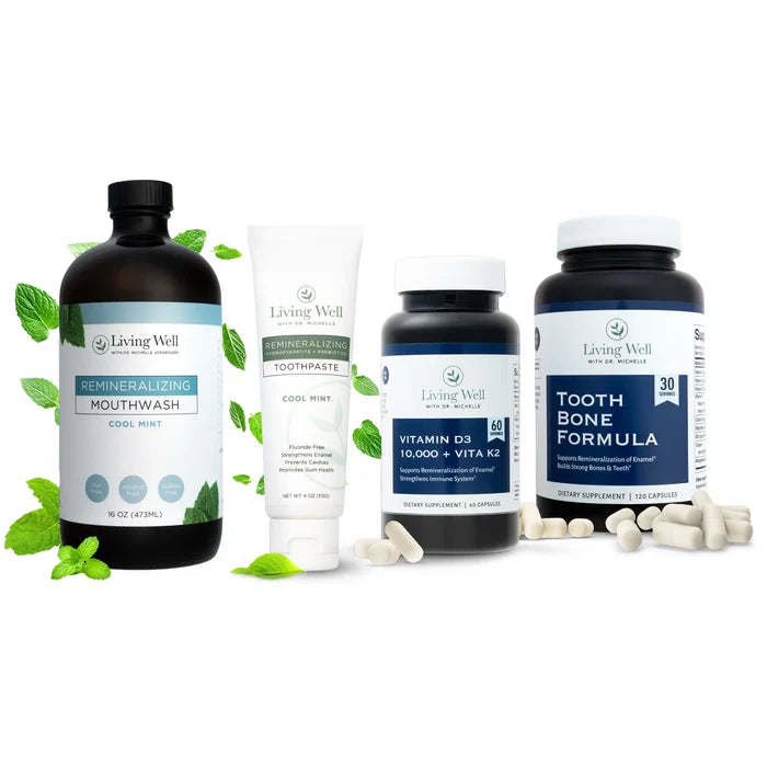 Complete Remineralization Bundle Toothpaste Edition by Living Well with Dr. Michelle