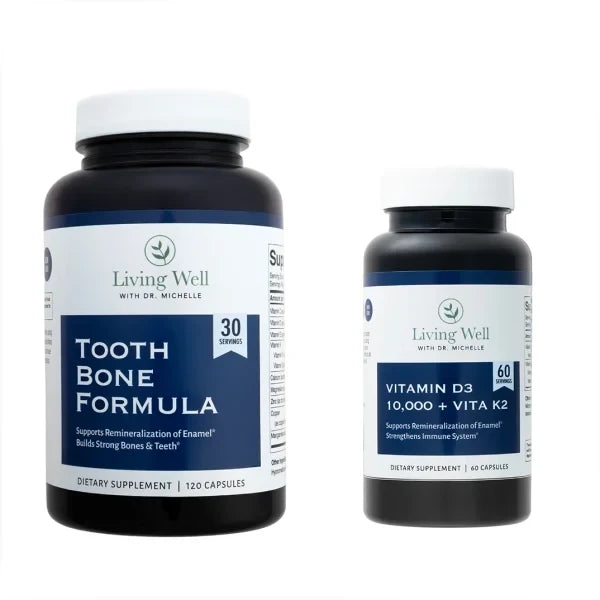 Living Well tooth remineralization supplements