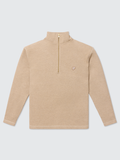 The Herringbone Half Zip (Cream)