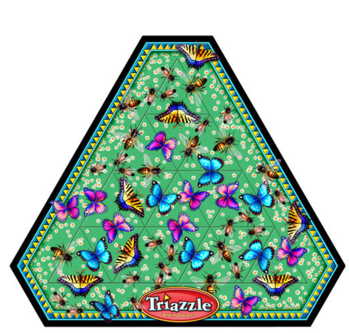 TRIAZZLE BRAIN TEASER PUZZLES - Assorted Designs