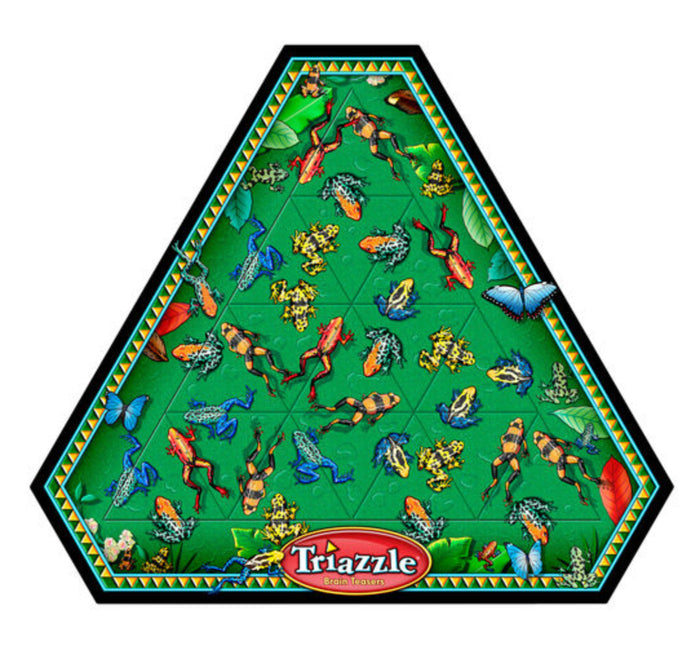 TRIAZZLE BRAIN TEASER PUZZLES - Assorted Designs