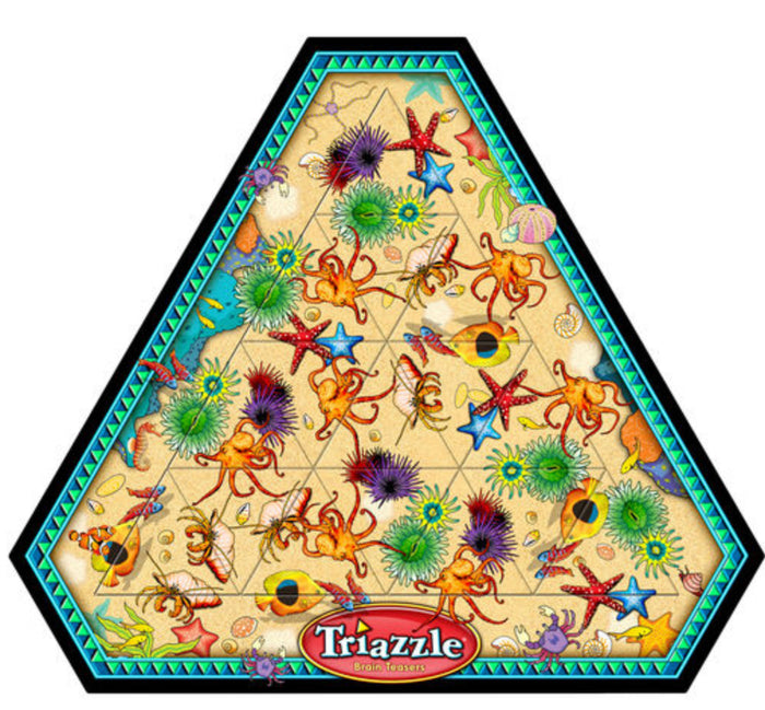 TRIAZZLE BRAIN TEASER PUZZLES - Assorted Designs