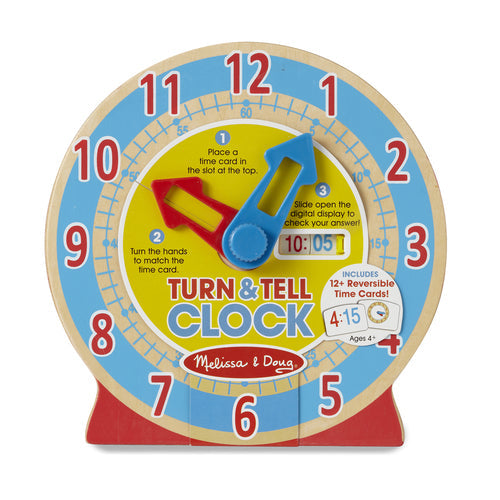 TURN & TELL Clock by Melissa and Doug