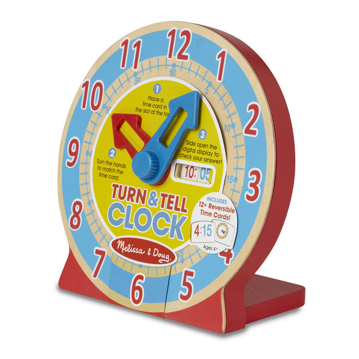TURN & TELL Clock by Melissa and Doug