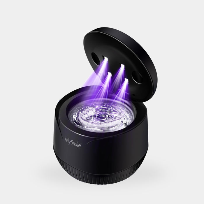 Ultrasonic Retainer Cleaner with UV for Aligners, Dentures & More