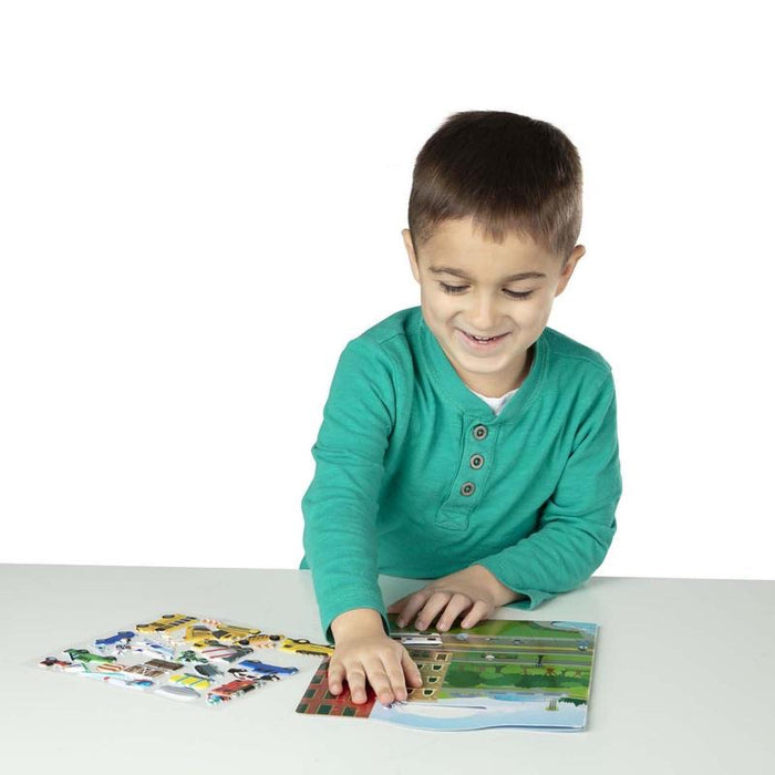 VEHICLES Puffy Sticker Play Set by Melissa and Doug