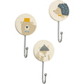 WALL HOOK SET - Woodland Blue