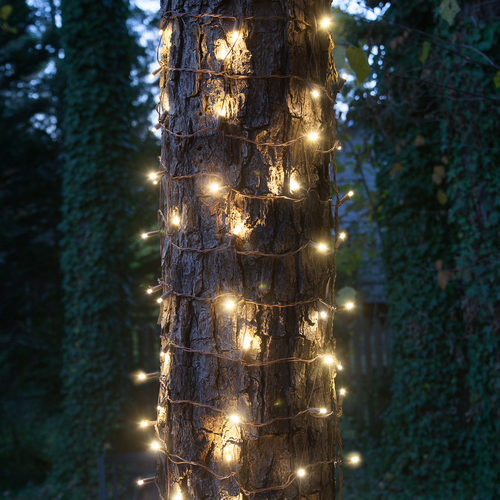 Warm White StretchNet Pro TM 5mm LED Christmas Trunk Wrap Lights 20" x 45"