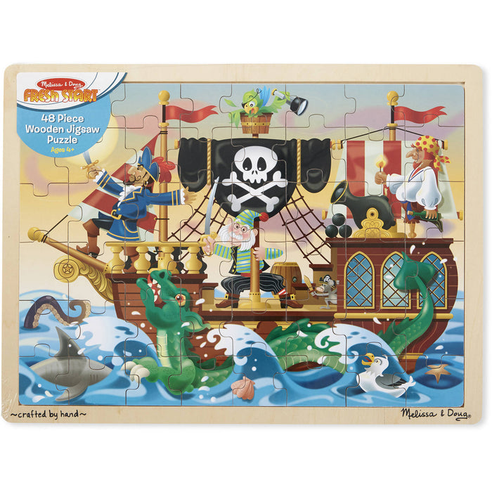 Wooden Jigsaw Puzzle 48 pc. Asst. By Melissa & Doug