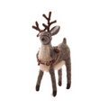 Woodland Deer Ornament - WOOL by GALLERIE II